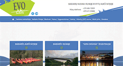 Desktop Screenshot of evobaidares.lt